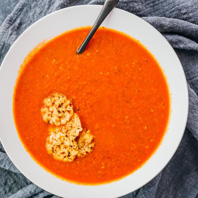 Tomato Soup With Basil